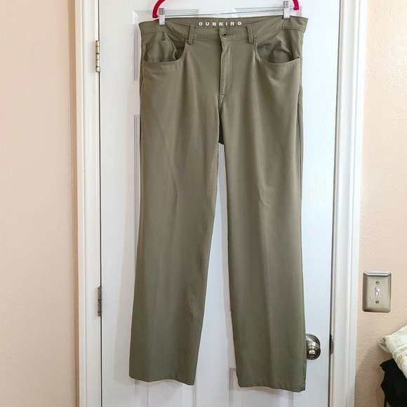 Dunning golf Other - Dunning GOLF Taupe Performance Pants | 38"
